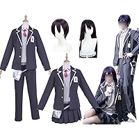 Amazon.co.jp: LUCKYCOS けんもち 剣持刀也 コスプレ 衣装 制服